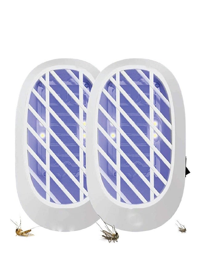 Generic - Bug Zapper Indoor, Fly Trap for Indoors, Indoor Insect Trap for Mosquito, Gnat, Moth, Fruit Flies, Electronic Mosquito Zapper with Blue Light for Patio, Bedroom, Kitchen, Office - Image 1