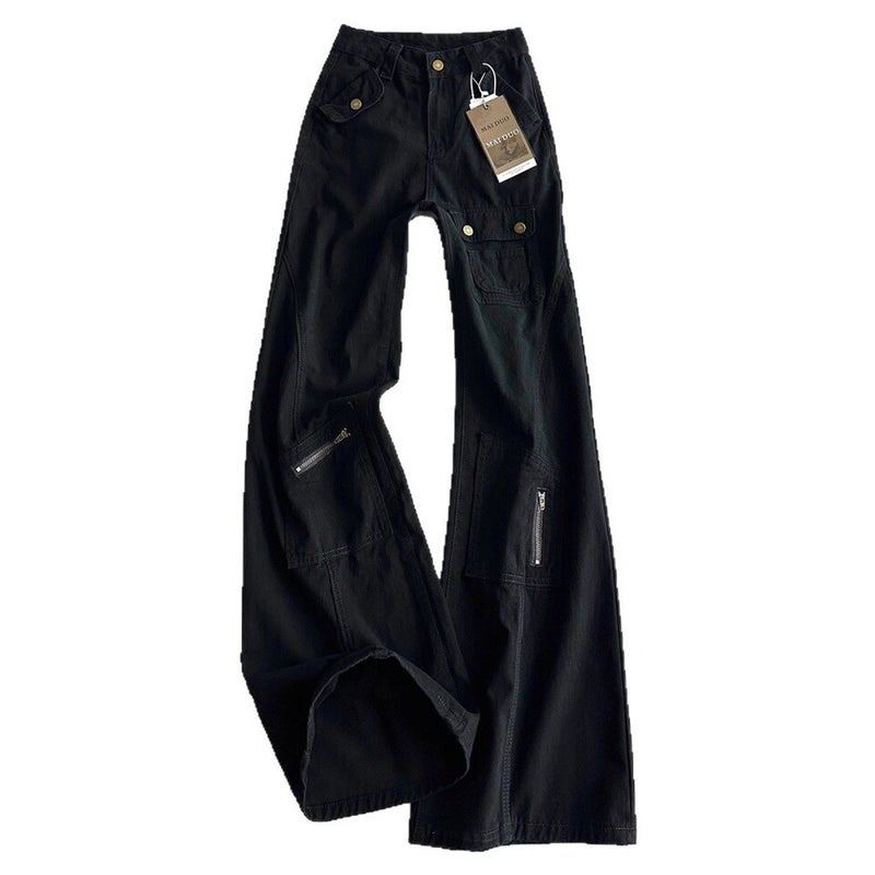Unisex Classic Denim Jeans Loose Fit Daily Outdoor Wear - Image 5