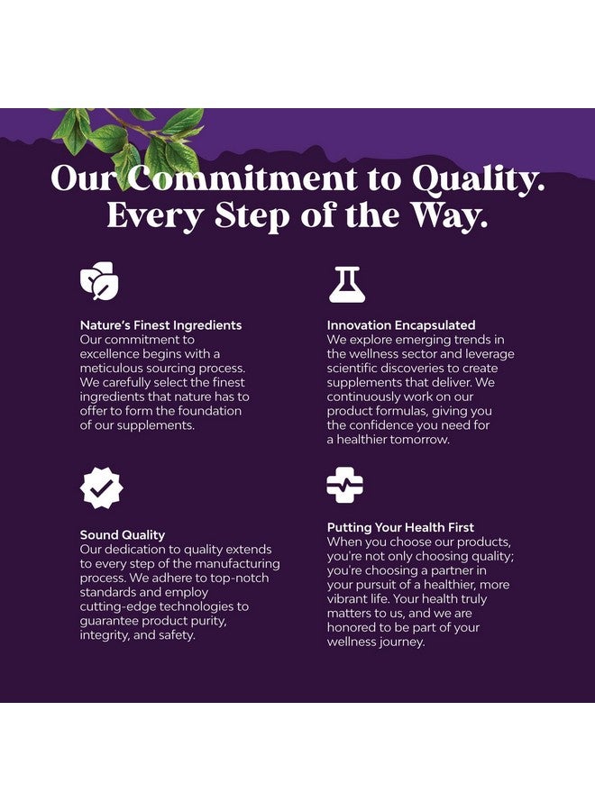 Natures Craft Pure Magnesium Glycinate 400mg Per Serving - Vegan High Absorption Chelated Magnesium Capsules for Women & Men 400mg for Mood Sleep and Relaxation Support - 30 Servings - Image 5