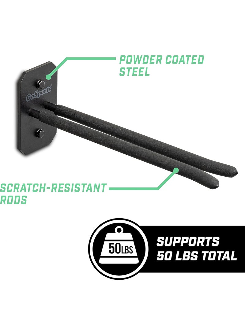 GoSports GoSports Wall Mounted Ski and Snowboard Storage Rack  2 or 8 Ski Sizes  - Image 4