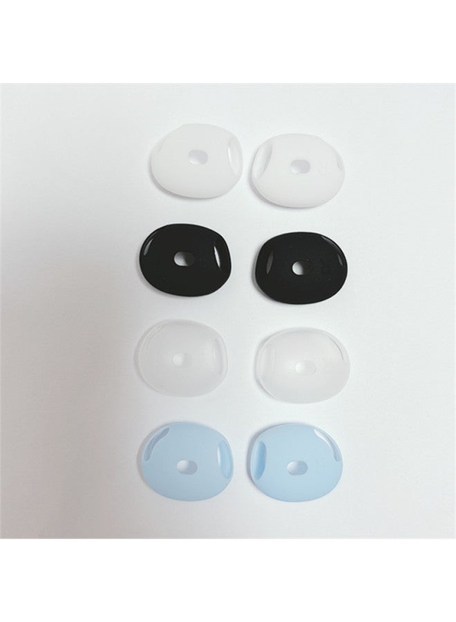Suitable For Airpods 4 Ultra-thin Ear Cap Apple Bluetooth Headset Non-slip Earphone Cover 4 Generation Earmuffs Can Be Warehouse-Color:Black-Applicable Models:AirPods4