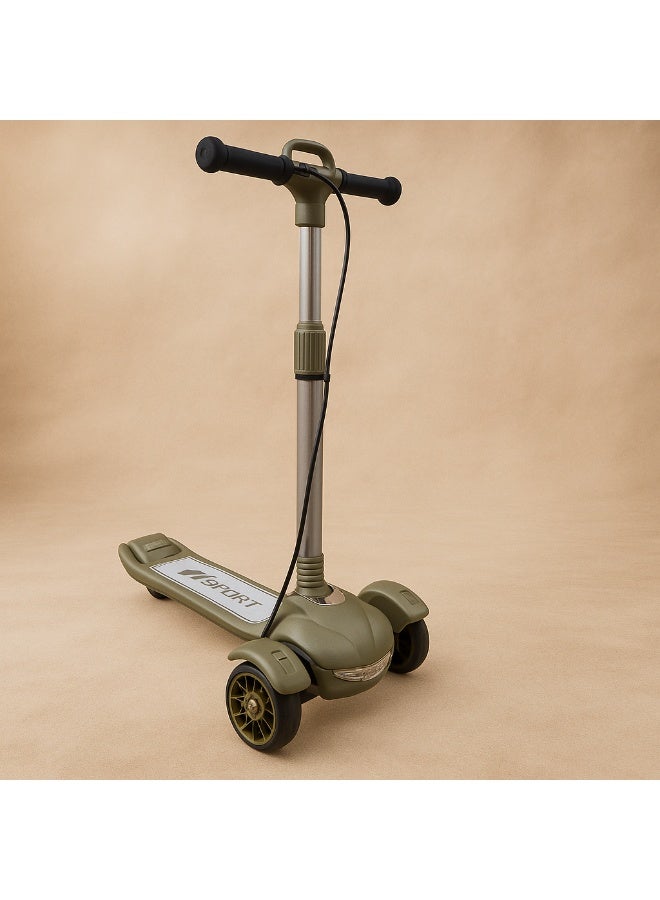 3 wheel scooter with height, hand brake and brake