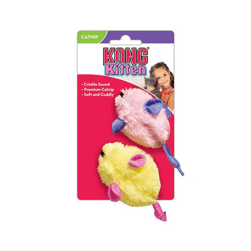 Kong Kitten Mice 2 Pack Cat Toy