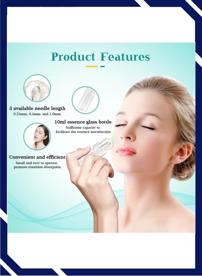 Hydra.Roller Hydra Roller Microneedle Derma Roller and Serum Applicator - Cosmetic Microneedling Tool 1mm - Image 5