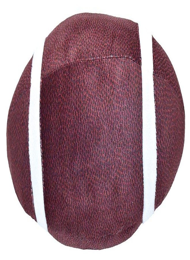 iscream Silky Fleece Covered 10" Slow Rise Squishy Football Shaped Mini Pillow Stress Reliever - Image 2