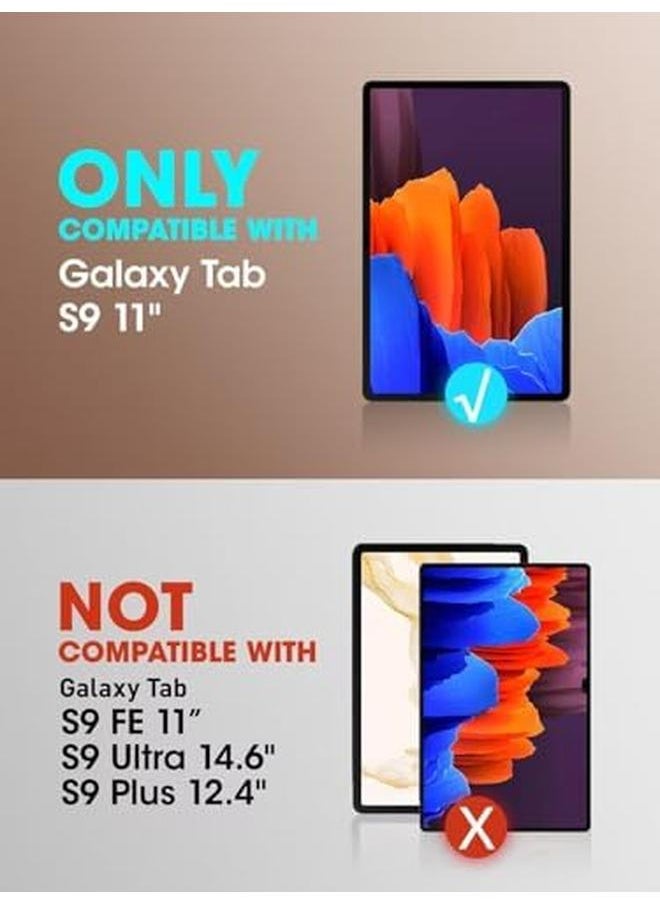 SupCase - Unicorn Beetle Pro Series Case Designed For Galaxy Tab S9 Case 2023 Release Full Body Rugged Protective Case With Built In Screen Protector Black - Image 1