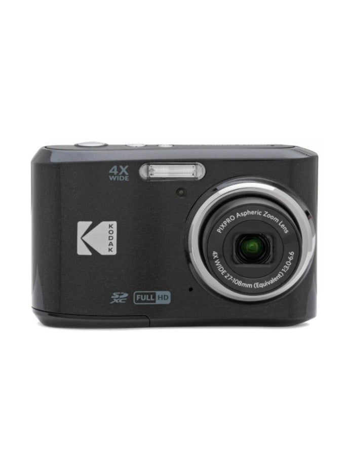 Pixpro Friendly Zoom FZ45 16MP Digital Camera with 4X Optical Zoom 27mm Wide Angle and 2.7 LCD Screen 1080p Full HD Video Vlogging Camera