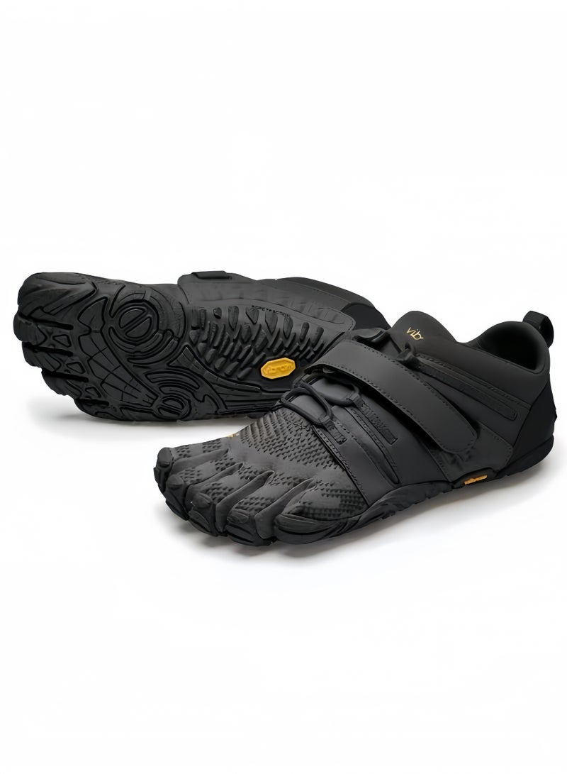 Vibram FiveFingers حذاء فيبرام خمسة الأصابع للرجال، حذاء للتدريب على القرفصاء ورفع الأثقال، حذاء اللياقة البدنية الداخلية، مضاد للانزلاق ومتين، VTRAIN2.0 - Image 1