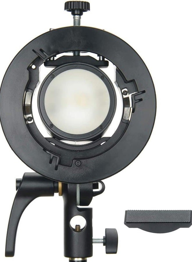 Godox صندوق ضوء قابل للطي بحجم 60 سم مع شبكة قرص العسل + حامل فلاش S2 لسلسلة V1، AD200Pro، AD200، AD400Pro، وسلسلة V860Ii Tt350 (Sggv6060Cm) - Image 5