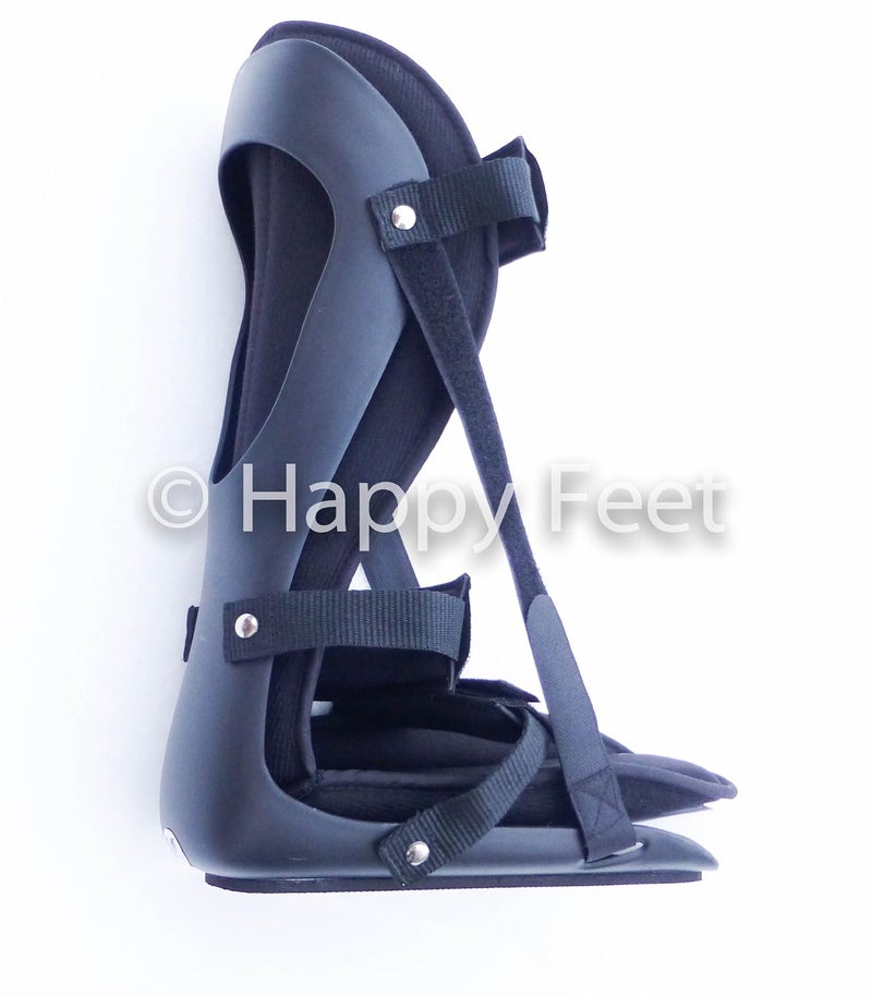 HF Night Splint Dorsal Soft Light for treatment of Plantar Fasciitis All Sizes Black inner Womens 68 - Image 2