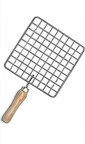 Ateer Stainless Steel Wire Roaster, Papad Jali,Roti Grill,Chapati Grill Square RoasterRoasting Net - Image 1