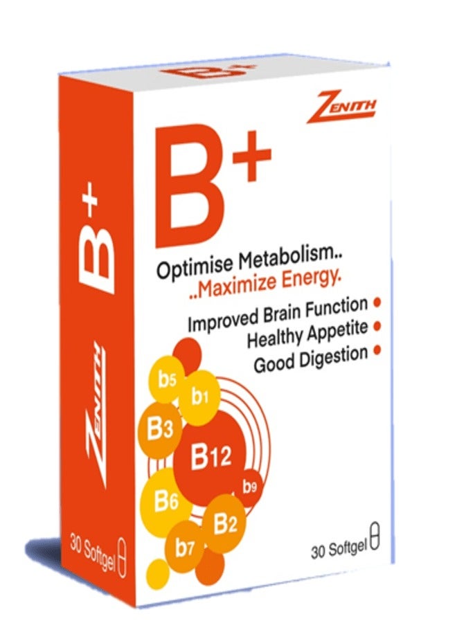 Zenith B plus Softgel for Brain Function 30's
