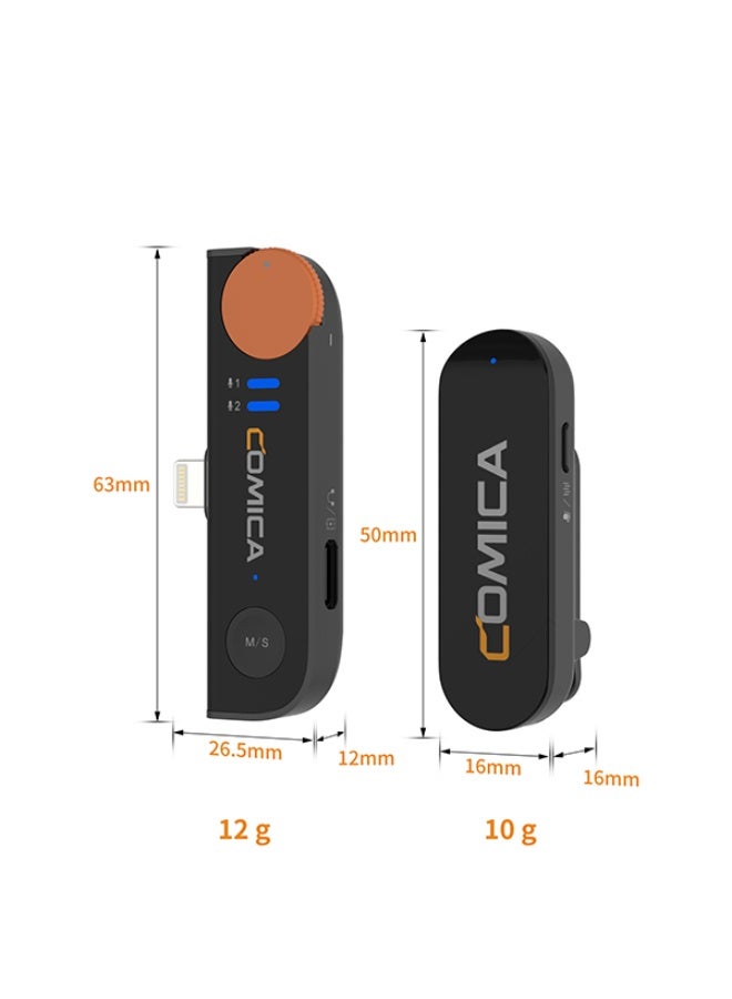 Comica Vimo S Dual Wireless Microphone Combo - Image 4