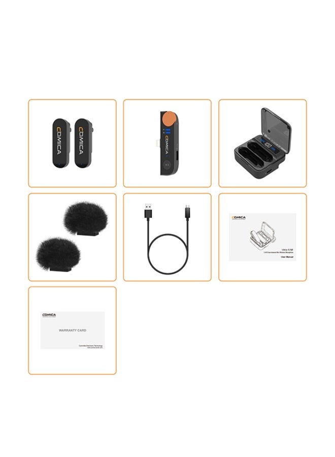 Comica Vimo S Dual Wireless Microphone Combo - Image 2