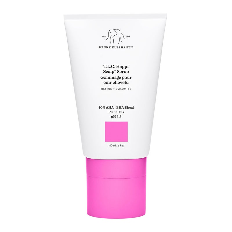 Drunk Elephant TLC Happi Scalp Scrub  180 ml6 fl oz  Clean Clinical  SulfateFree  CrueltyFree  DermatologistTested  Free of Essential Oils Silicones and SLS