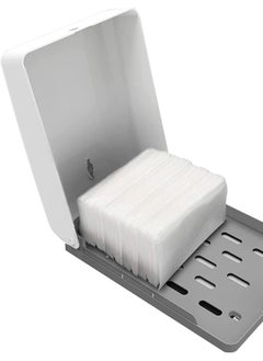 LACOT GENERAL TRADING LLC Interfold Wall Mount Commercial Toilet Tissue Paper Dispensers for Bathroom, Kitchen, White  - Image 4