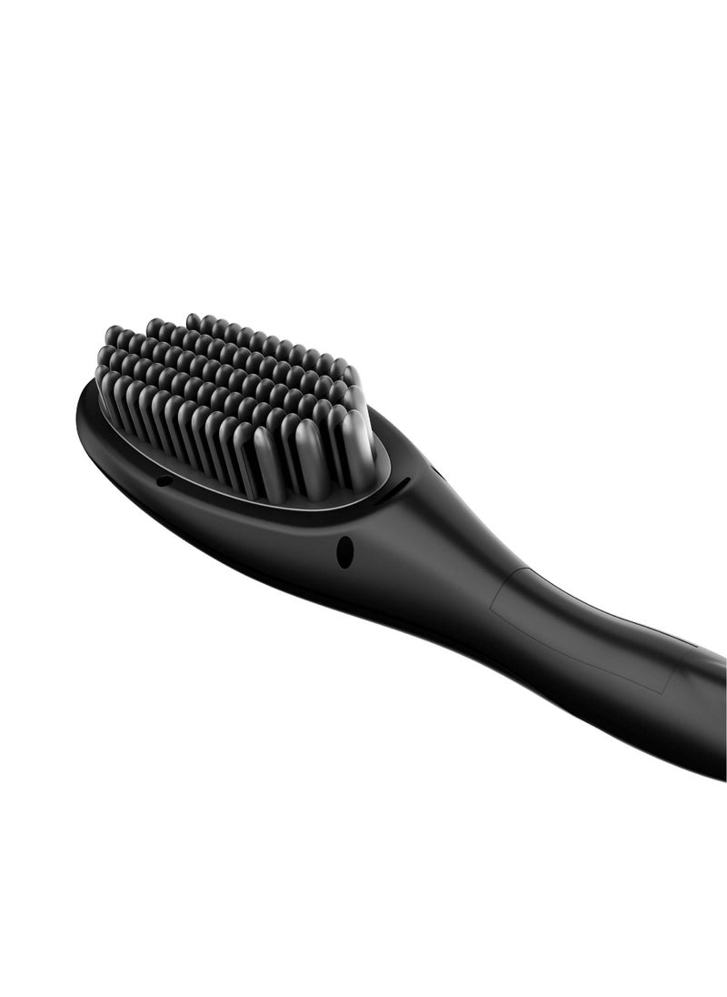 S3 Straightener Brush , Fast Heating , Shiny Effect , ionic Tec , 230°C , Tourmaline Ceramic Black