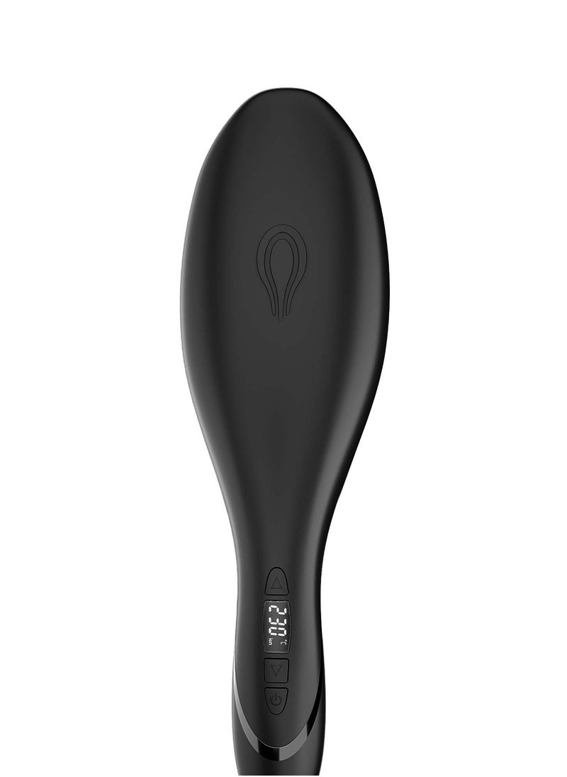 S3 Straightener Brush , Fast Heating , Shiny Effect , ionic Tec , 230°C , Tourmaline Ceramic Black