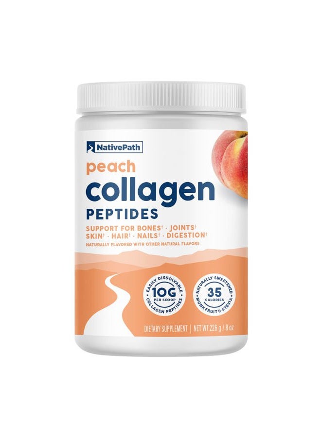 NativePath Collagen Peptides, Hydrolyzed Collagen Type 1 & 3, Grass Fed Keto & Paleo Protein Powder for Hair, Skin, Nails, Bones, Joints, Digestion and More - Image 1