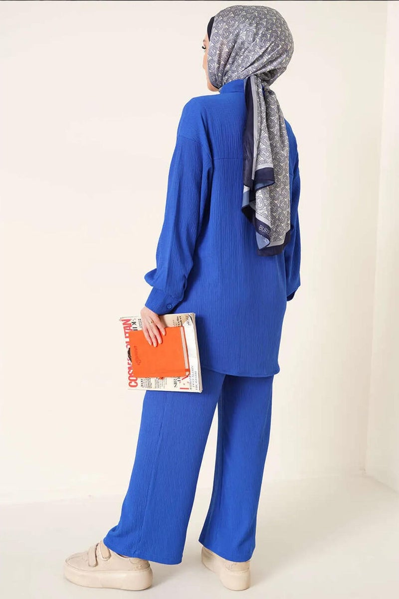 BIG DART BDART Oversized Shirt & Pants Two-Piece Coord Set - Image 4