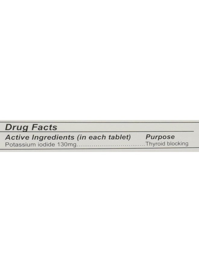IOSAT IOSAT 130 mg Potassium Iodide Tablets, 5 Count  - Image 3