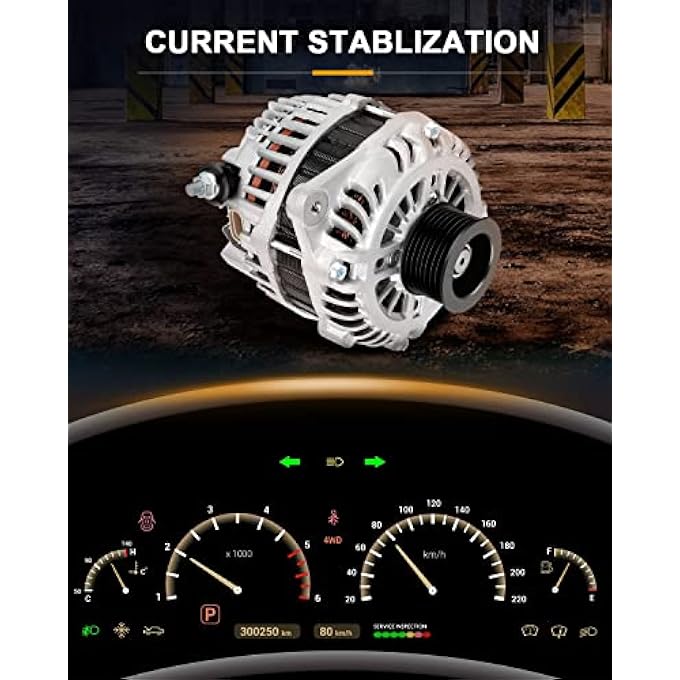 ROADFAR New Alternator Replacement for 2007-2010 For Nissan Altima 2009-2011 For Nissan Maxima 2009 For Nissan Murano 11341 - Image 3