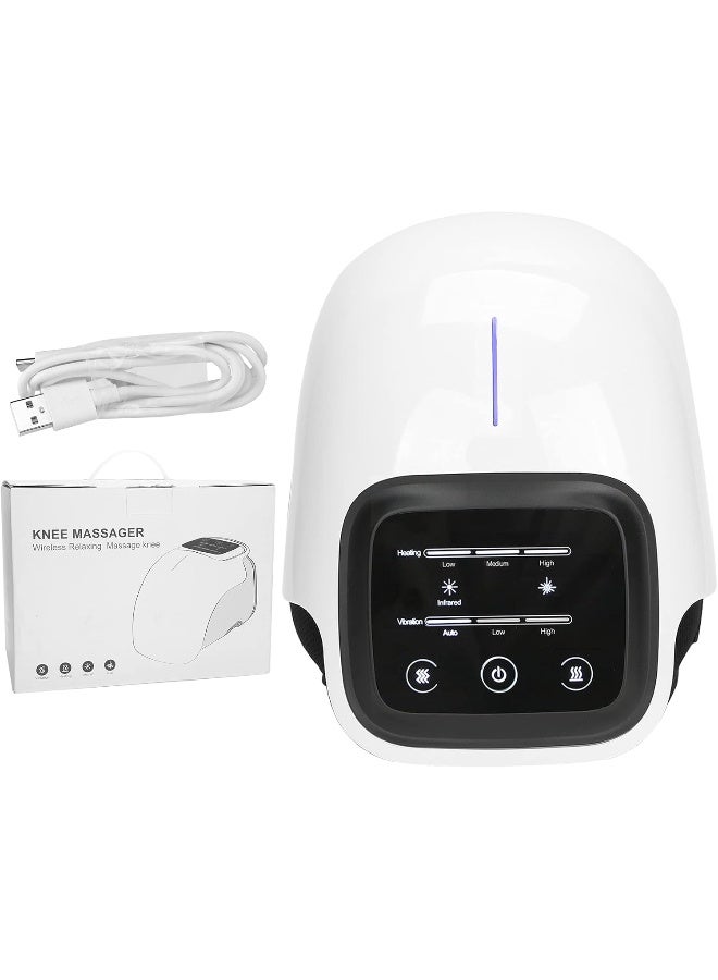Haowecib Electric Knee Massager, Knee Therapy Massager Wavelength 615‑650NM Wavelength 4‑16 Nanometers for Knee Massage - Image 1
