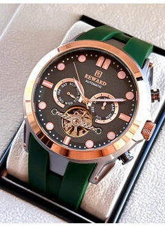 REWARD Rwd.29 Fully Automatic Silicone Band Internal Functions Active 3 Atm Water Resistant Men's Wristwatch  - Image 1