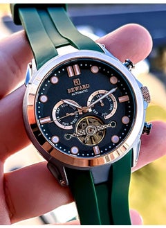 REWARD Rwd.29 Fully Automatic Silicone Band Internal Functions Active 3 Atm Water Resistant Men's Wristwatch  - Image 3