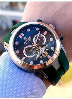 REWARD Rwd.29 Fully Automatic Silicone Band Internal Functions Active 3 Atm Water Resistant Men's Wristwatch  - Image 2