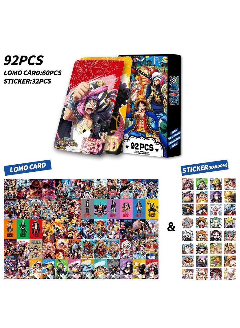 92-Piece One Piece Photo Lomo Cards Stickers - Image 2