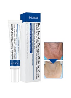 EELHOE Body Neckup Collagen Whitening Cream, Anti-Aging Neck Cream to Fade Neck Lines, Tightening and Lifting Neck Moisturizer, 20g  - Image 1