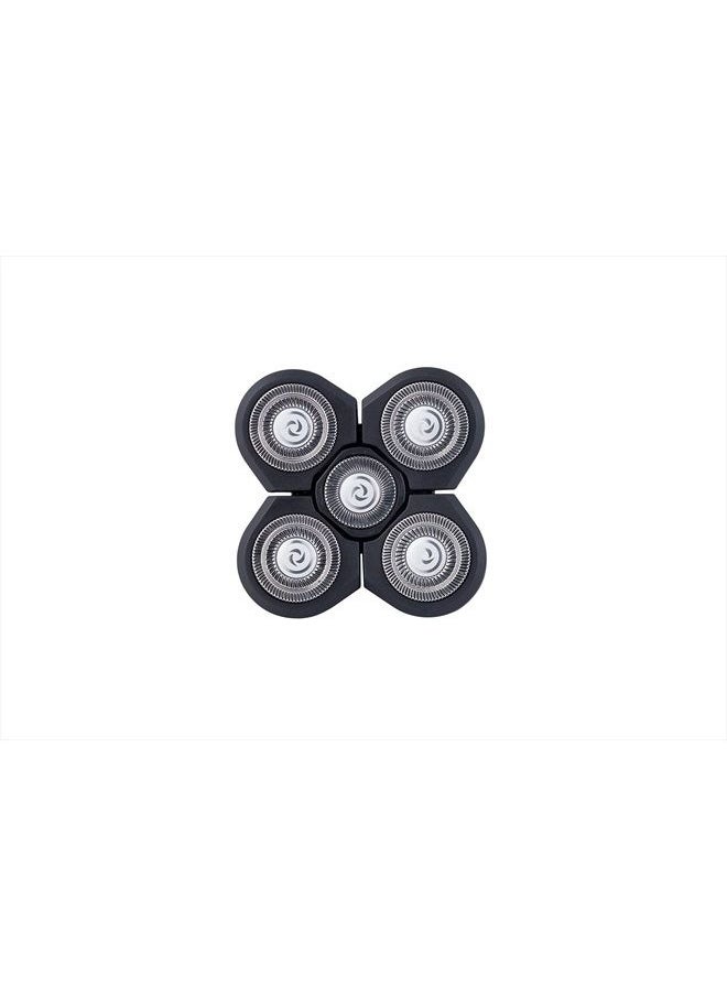 Roziapro - Replacement Shaver Head Blade Cutters 5D Floating Shaving Waterproof Electric Razor (Gray) - Image 1
