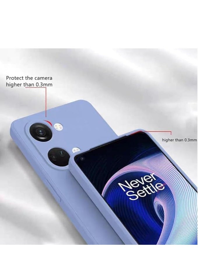 General - Compatible with Oneplus Nord 3 5G Phone Case Liquid Silicone, soft and smooth touch Oneplus Nord 3 Phone Case Silicone Shockproof Thin Case (Matcha Green) - Image 1
