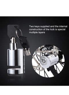 SYOSI Bike Lock, High Hardness Mini Anti-Rust Disc Brake Lock Security, Small And Portable Motorcycle Disc Lock, Waterproof Anti-Theft Padlock For Motorcycle Mountain Bike Bicycle  - Image 4