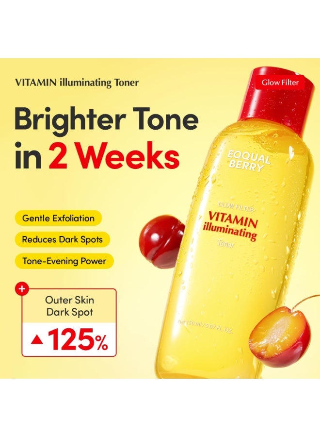eqqualberry Vitamin illuminating Toner Glow Filter 150ml - Image 2