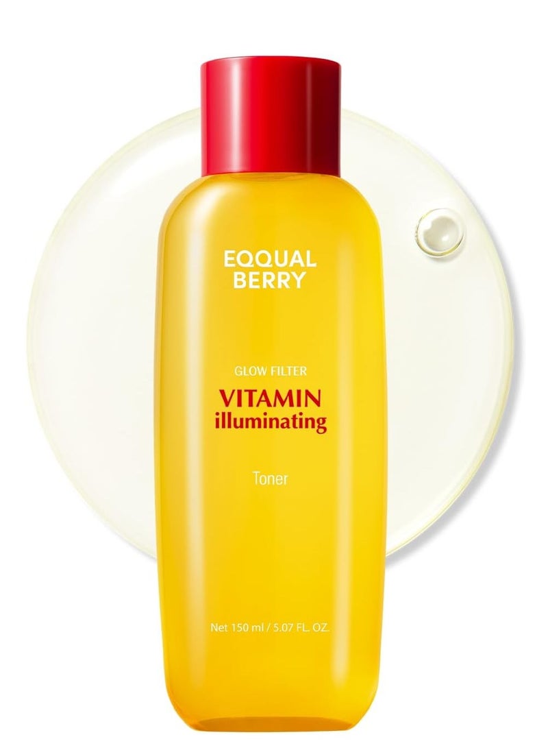 eqqualberry Vitamin illuminating Toner Glow Filter 150ml - Image 1