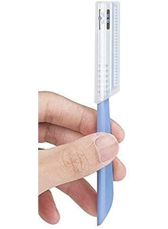 Women's facial razor hair removal – skin scraper, peach hair trimmer, fine hair removal eyebrow razor and facial razor - Image 4