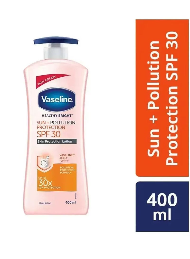 Vaseline Sun + Pollution Protection SPF 30 Body Lotion 400 ML