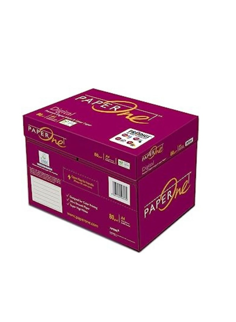 ورق واحد 80 جرام A4 (500 ورقة)