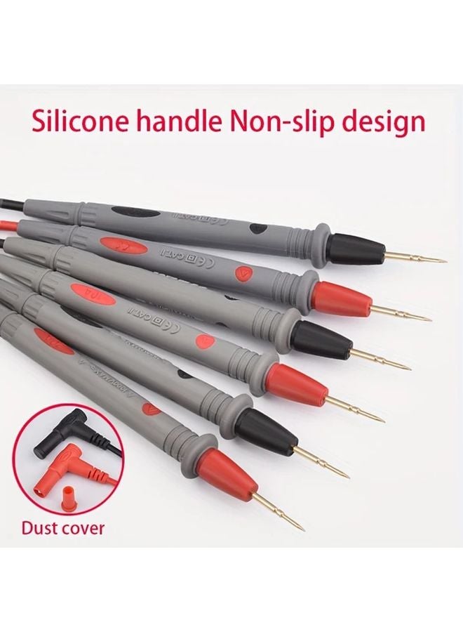 10A Fiberglass Special Tip Multifunctional Multimeter Probe With Silicone Test Leads - Image 3