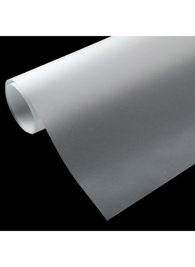 10 Pack 15.7 x 19.6 Inches Diffusion Film Filter Sheet, Lighting Gel Diffuser Roll Photography Video, Light Diffuser, White Diffusion Paper Sheet Roll for Photo Studio Product Portrait Photography
