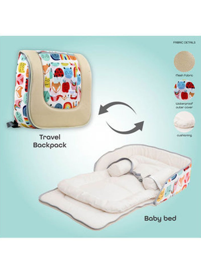 Moon 2-In-1 Travel Baby Bed And Backpack - Image 4