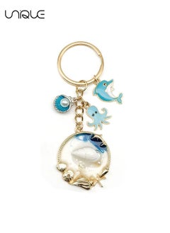 Keychain - Blue Ocean Series Keychain - Conch Pendant Keychain - Blue Dolphin Octopus Keychain - Stylish and Simple - pzsku/ZE280952B22088BADB1C4Z/45/_/1720773548/5673a731-062b-4014-8773-b10a28fc429d