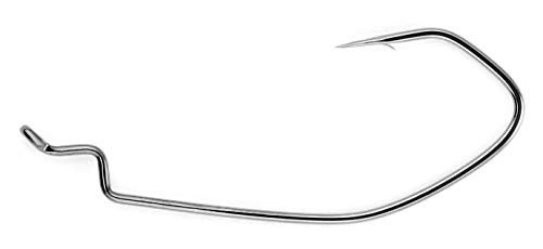 Owner American Down Shot Offset Hook (7-Pack), 1/0 Black - Image 4