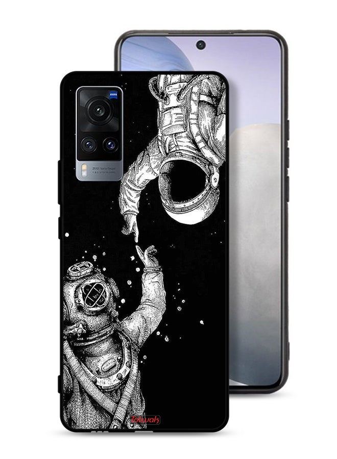 Tolwak Vivo X60t Protective Case Cover Astronauts - Image 1