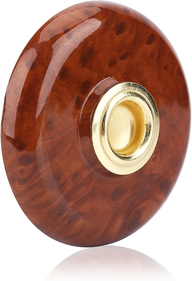 Cello Endpin Holder, Plastic Metal Floor Protector Mat for Cello, Instrument Accessory (Brown) - Image 1