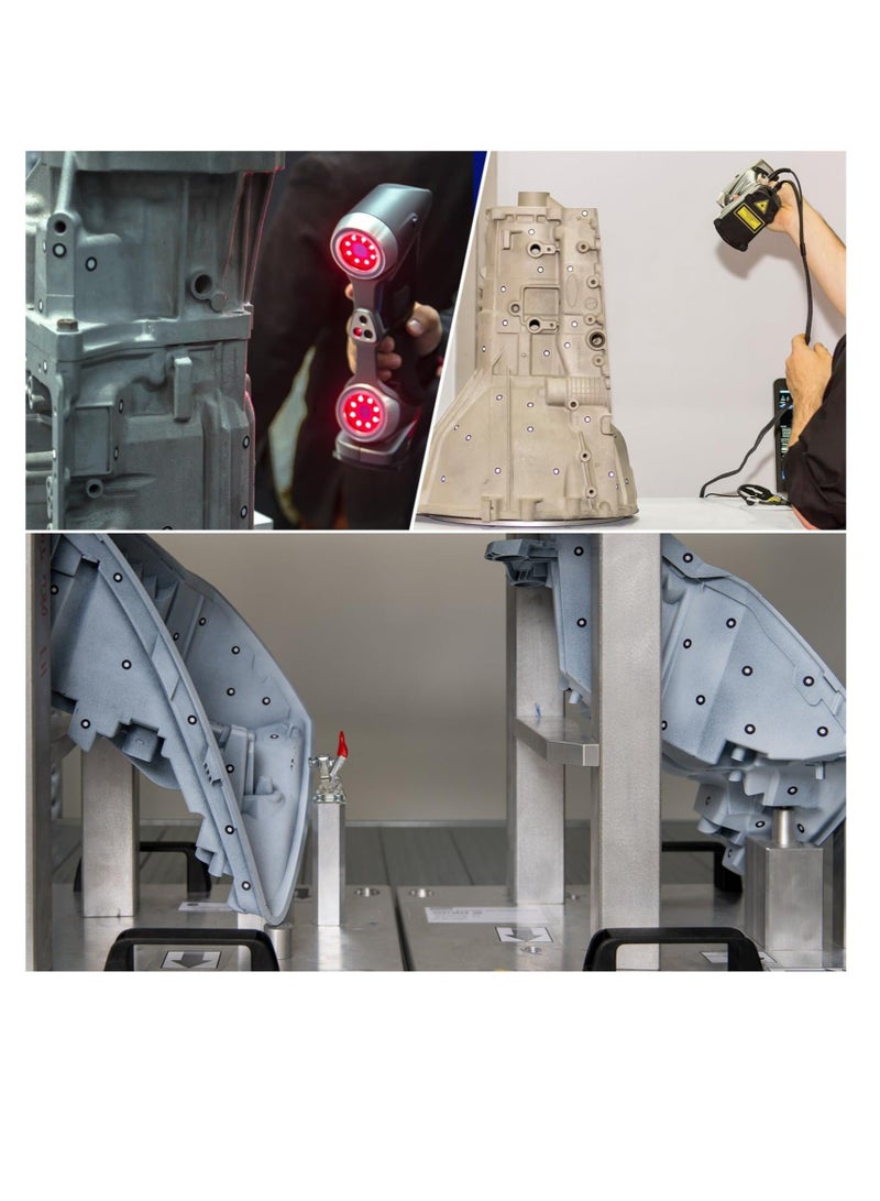 Captaintech 6.0mm 3D Scanning Markers for 3D Scanner, Accurate Tracking Dots, Reference Point Markers, Precise Optical Tracking, Diffuse Reflection Markers for 3D Scanner (200 Per Pack) - Image 5