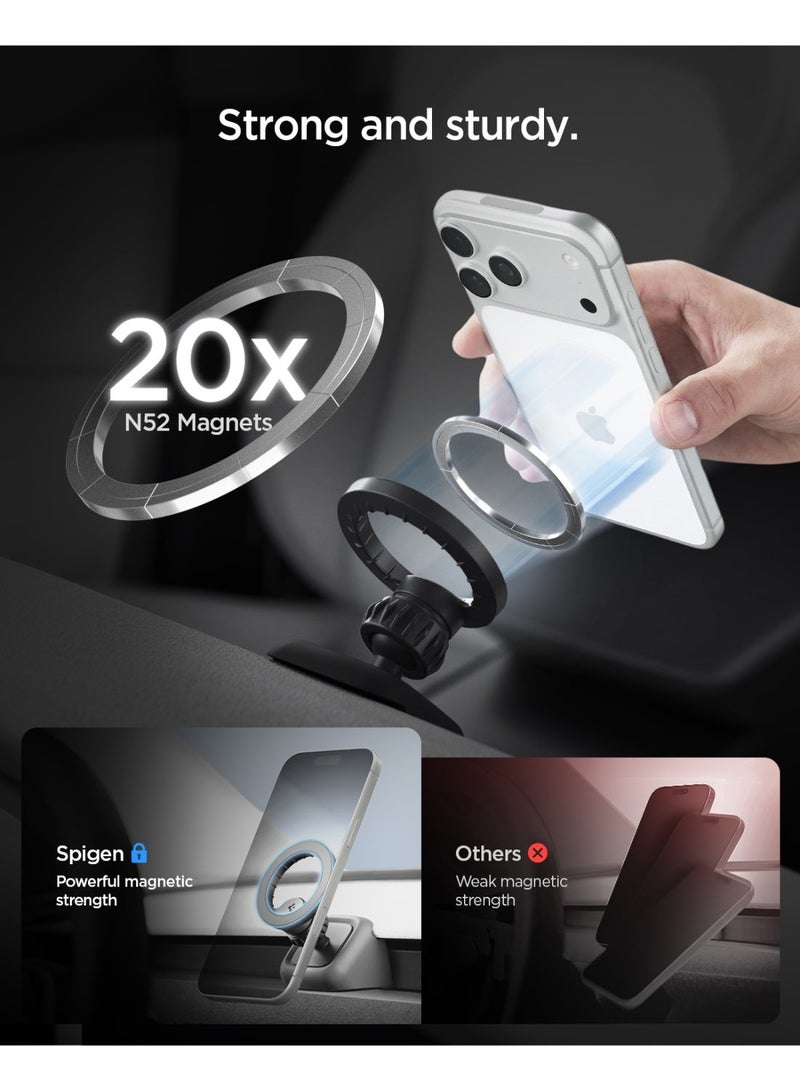 Spigen Tesla Air Vent Magsafe Mount for Tesla Model Y Juniper (2026/25) and Model 3 Highland (2026/25/24) Magnetic Phone Mount [Upgraded Magnets & Optimized for FSD] - Image 4