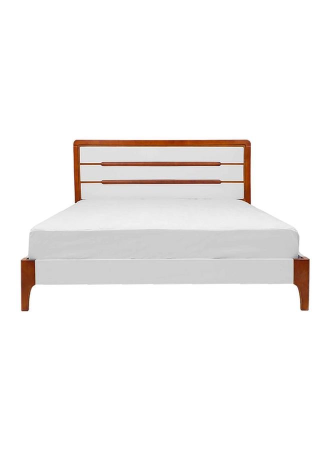 Cannon Polycotton And Non-Woven Fabric Solid King Mattress Protector White - Image 3